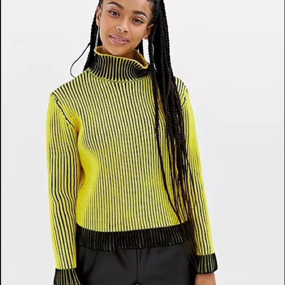 NWOT ASOS Collusion Ribbed Jumper Sweater